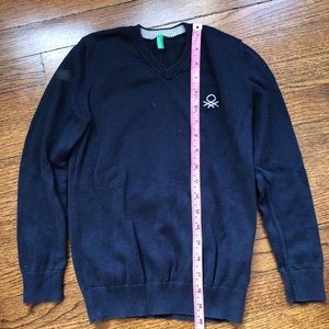 ♥️3 for $20♥️Benetton boys navy cotton sweater